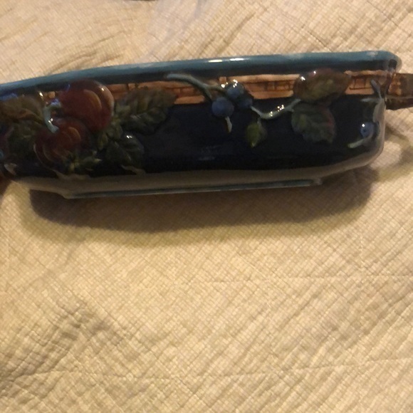 Tracy Porter  ‎ The One Acre collection hand painted pottery w/ lid new - Picture 4 of 11